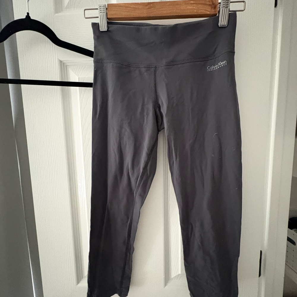Calvin Klein Charcoal Active Leggings